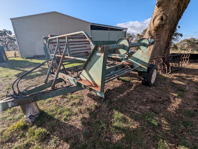Bale feeder. John shearer
