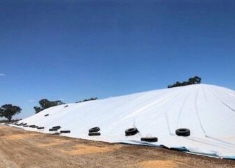 Grain Bunker Tarp.  50m x 30m NEW