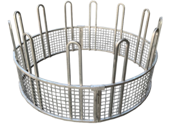MESH ROUND BALE FEEDER - LARGE