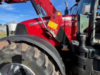 2019 Case Puma 165 Tractor with FEL GPS and Hay forks
