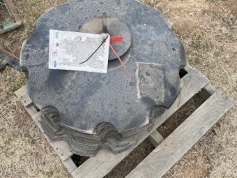 K Line Speed Till /Grizzly Plough Scalloped Discs 24 inch