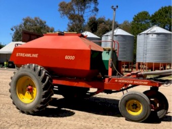 Horwood Bagshaw 6000L Streamline bin with small seeds box (Bin Only)