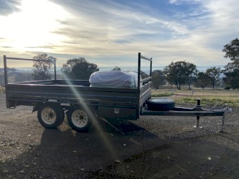 Flat top trailer 