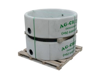 Round 3ft 9in Diameter Water Trough for Sheep, Goats. 270Lt capacity, can fit 2 on 1 pallet.