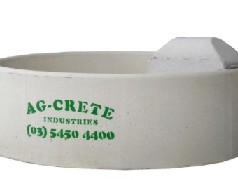 Round 6ft 4in Diameter Water Trough for Cattle, Horses. 1400Lt capacity.