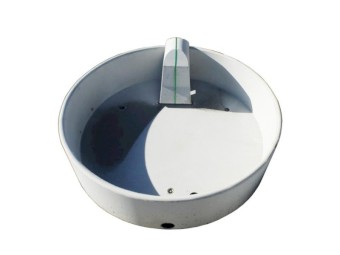 Round 8ft Diameter Water Trough for Cattle, Horses. 2200Lt capacity.