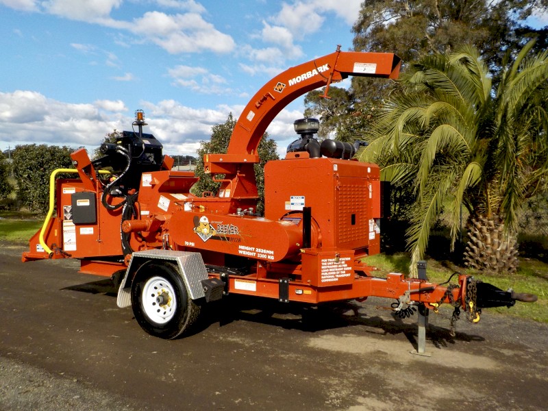 10/2017 MORBARK BEEVER M12R COMMERCIAL DIESEL 12"  WOOD CHIPPER