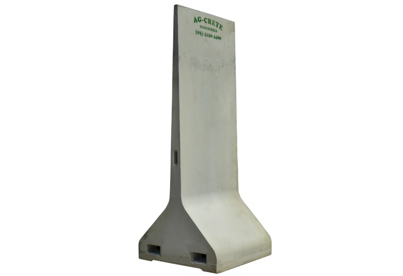Portable Ag-Crete Concrete Divider Retaining Wall 3m High 