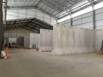 Ag-Crete Portable Concrete Divider Retaining Wall 4m High 