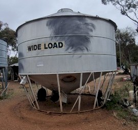 Nelson 28 Tonne Field Bin Negotiable
