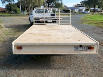 12x7 Flat top trailer 