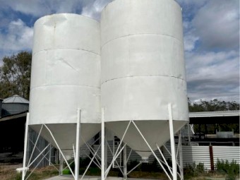 6x Seed silos