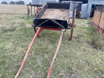 Horse Drawn Tipping Spring Cart