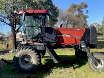 2007 Case IH WDX 1902 with 2013 Case IH DH 30ft front