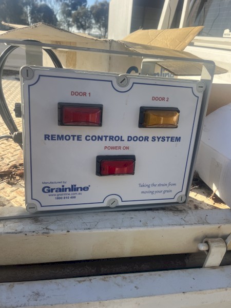 Grainline remote controlled door