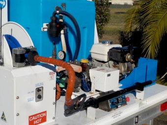 Quik Steam UT2000 Agricultural Commercial Steam Weeder Weed Killer Machine Weed Killer