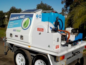 Quik Steam UT2000 Agricultural Commercial Steam Weeder Weed Killer Machine Weed Killer