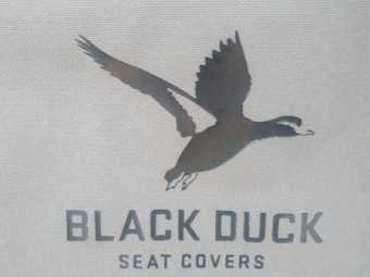 Black Duck seat covers - 2008 Nissan Patrol GU ST