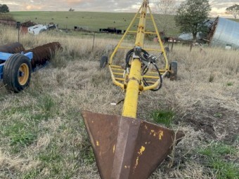 40 foot x7 inch hydraulic drive grain auger 