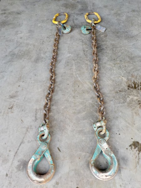 BULLIVANTS 5 TONNE SAFETY LIFTING CHAINS & HOOKS