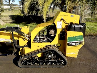 2020 VERMEER SC30 TX COMMERCIAL RUBBER TRACKED STUMP GRINDER