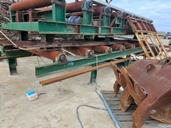 Log Decks with Rollers