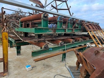 Log Decks with Rollers