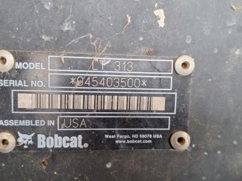 Bobcat LT313 Trencher