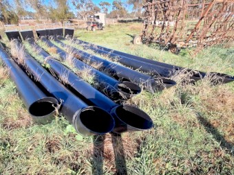 Irrigaton Pipes - IPlex DN355 SDR41 POLY PE100