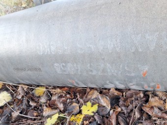 90 Degree bend Concrete irrigation pipes