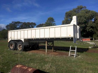 Gorski Steel Semi Tipping Trailer  7.1m long