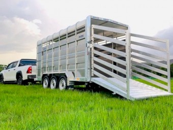 **Trailer stolen** - M-Tec 2 x 1 Livestock Trailer