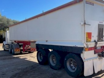 2011 Hamelex White Steel Roadtrain Lead Trailer