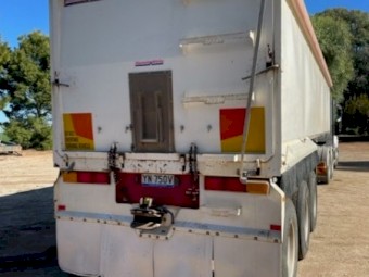 2011 Hamelex White Steel Roadtrain Lead Trailer