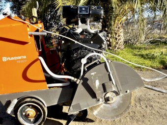 2022 HUSQVARNA FS627 PROFESSIONAL SELF-PROPELLED CONCRETE SAW ROAD SAW