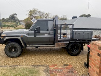 2007 Toyota Landcruiser Vdj79 Ute