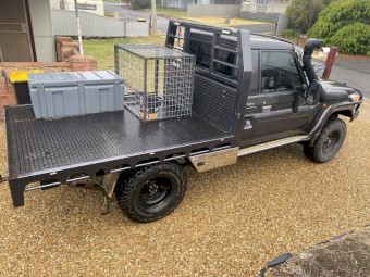 2007 Toyota Landcruiser Vdj79 Ute
