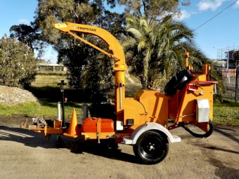 Late Model 2019 CHIPSTAR VORTEX 6" Commercial Bandit Wood Chipper