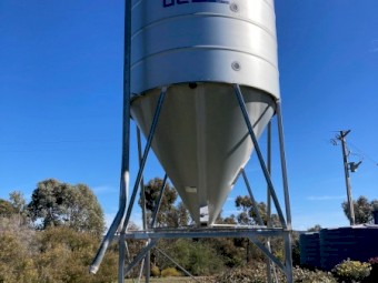 GE 22m3 (Approx. 13T) Pellet Silo