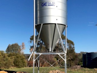GE 22m3 (Approx. 13T) Pellet Silo