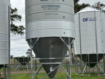 35T Repaired Pellet Silo