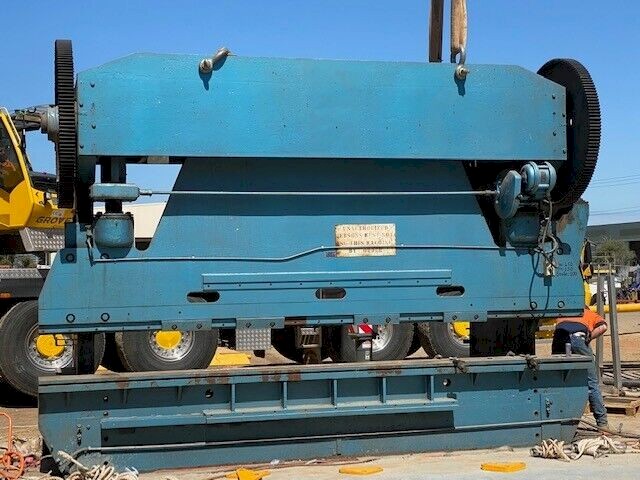 Heavy Duty 330 tonne press brake - 5.3m press table - Last used for stock crate deck panels