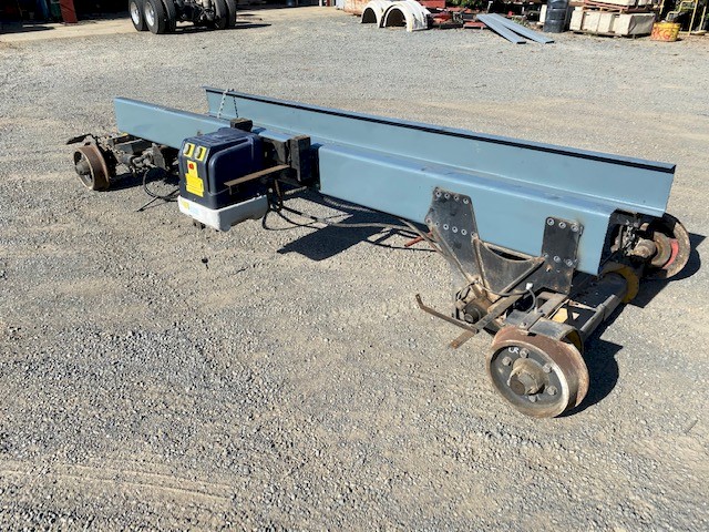  Hi-Rail Track guidance system on chassis