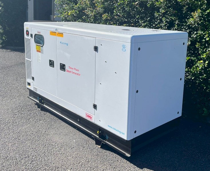 50KVA Cummins/Stamford Silenced Diesel Generator 3 Phase 415V with ATS