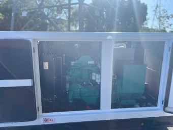 50KVA Cummins/Stamford Silenced Diesel Generator 3 Phase 415V with ATS