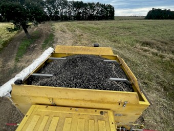 1995 New Holland TR 86 Header