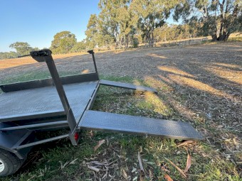 JR Collins Plant Trailer - 10 x 6