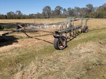 John Shearer 12 wheel V Rake