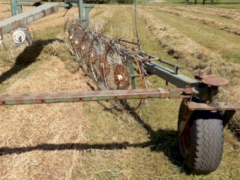 John Shearer 12 wheel V Rake