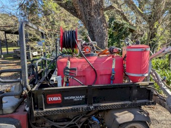 Silvan 400L TRAY DE-MOUNTABLE SLED SPRAYER